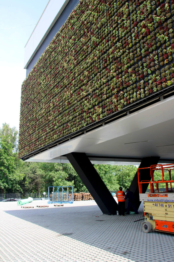 Moduláris rendszer függőleges kertekhez